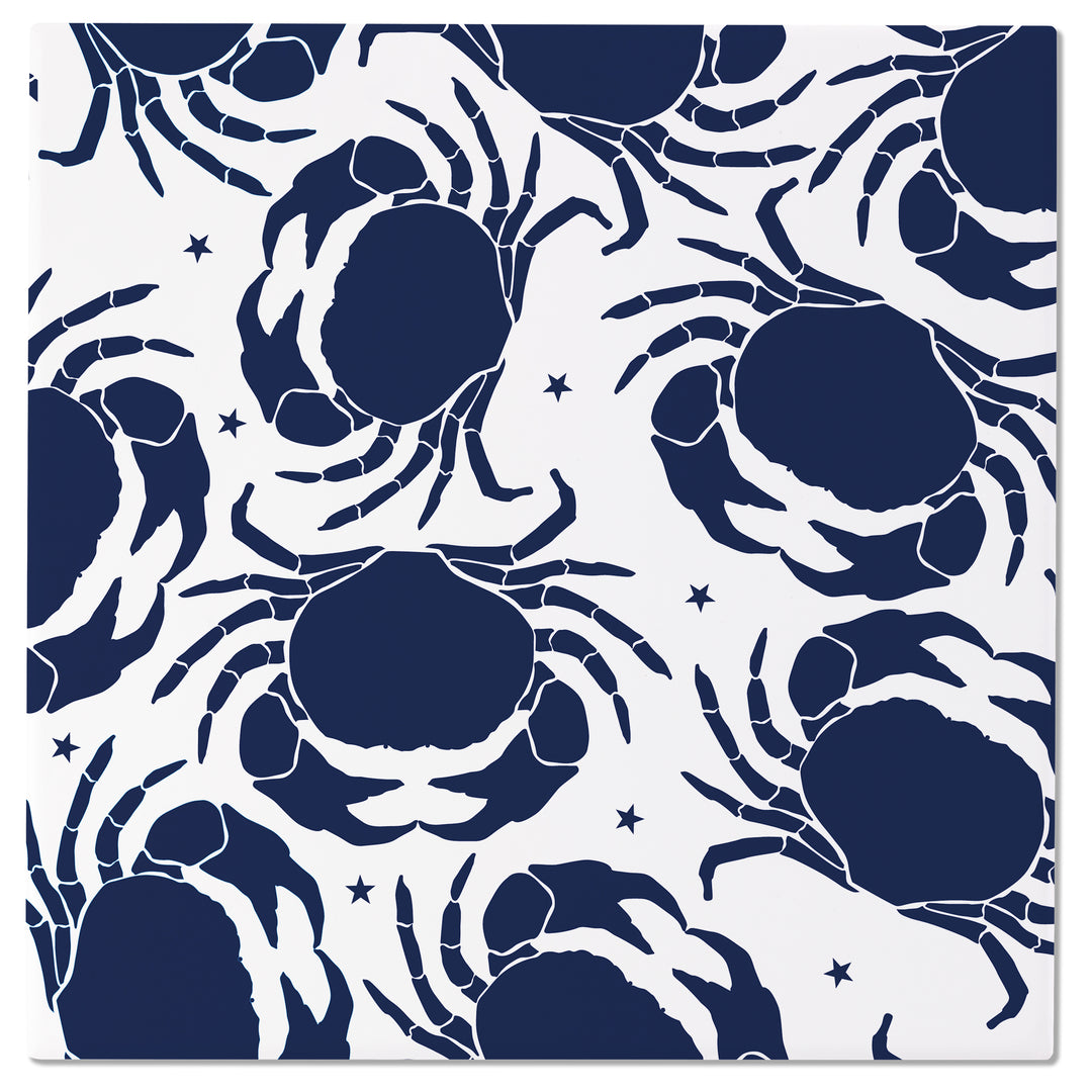 Navy Crabs Trivet