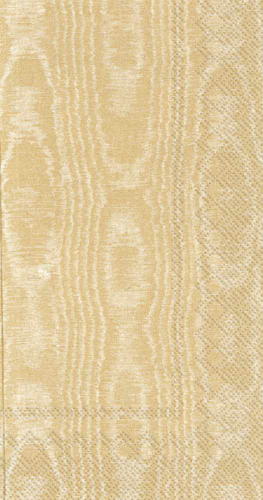 Moiree Guest Towel Gold