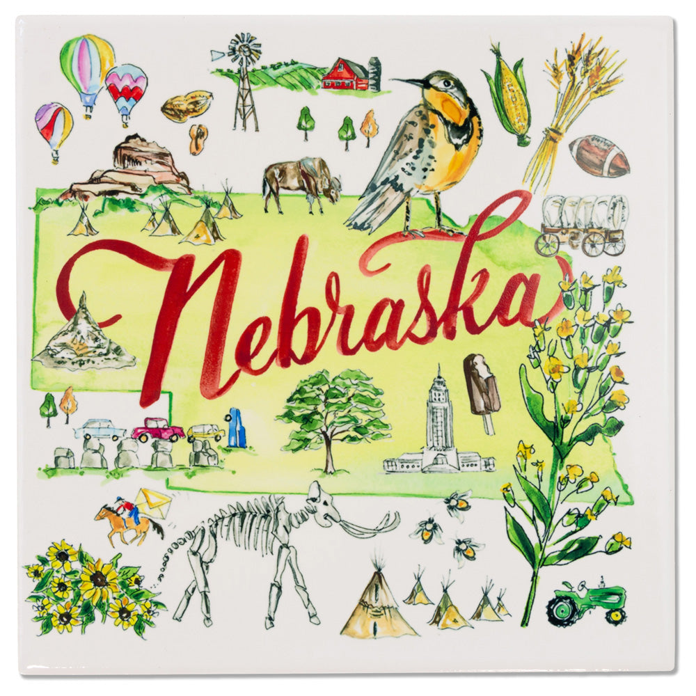 Nebraska State Trivet