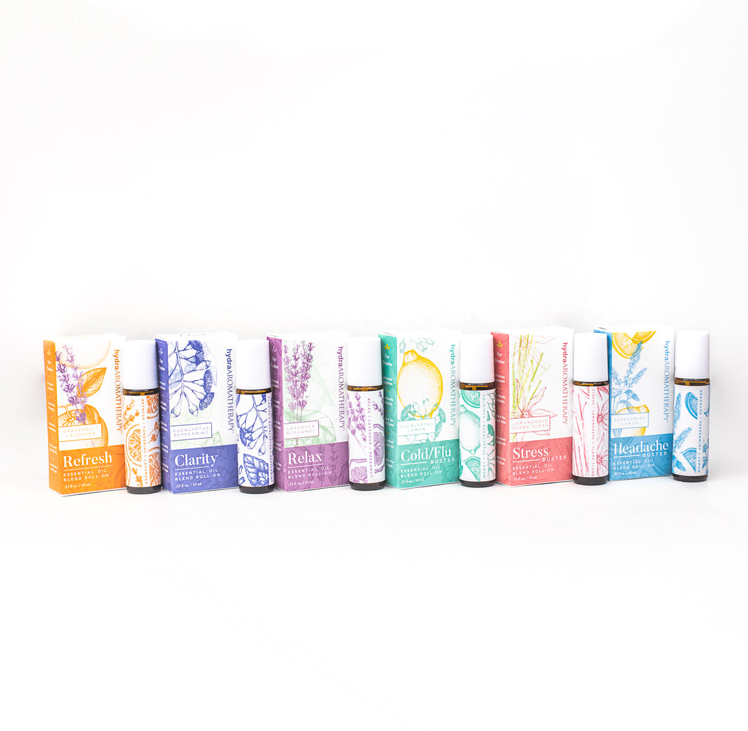 Essential Oil Roll-On Best-Sellers Set
