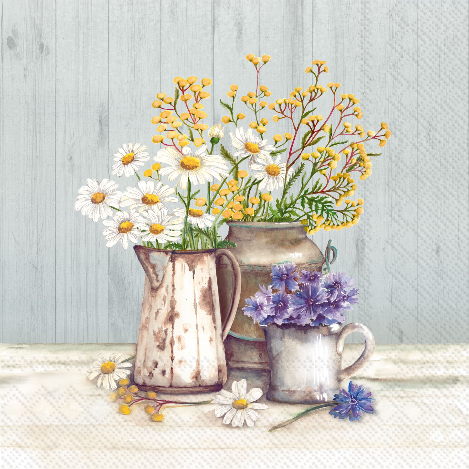 Country Still Life Lunch Napkin