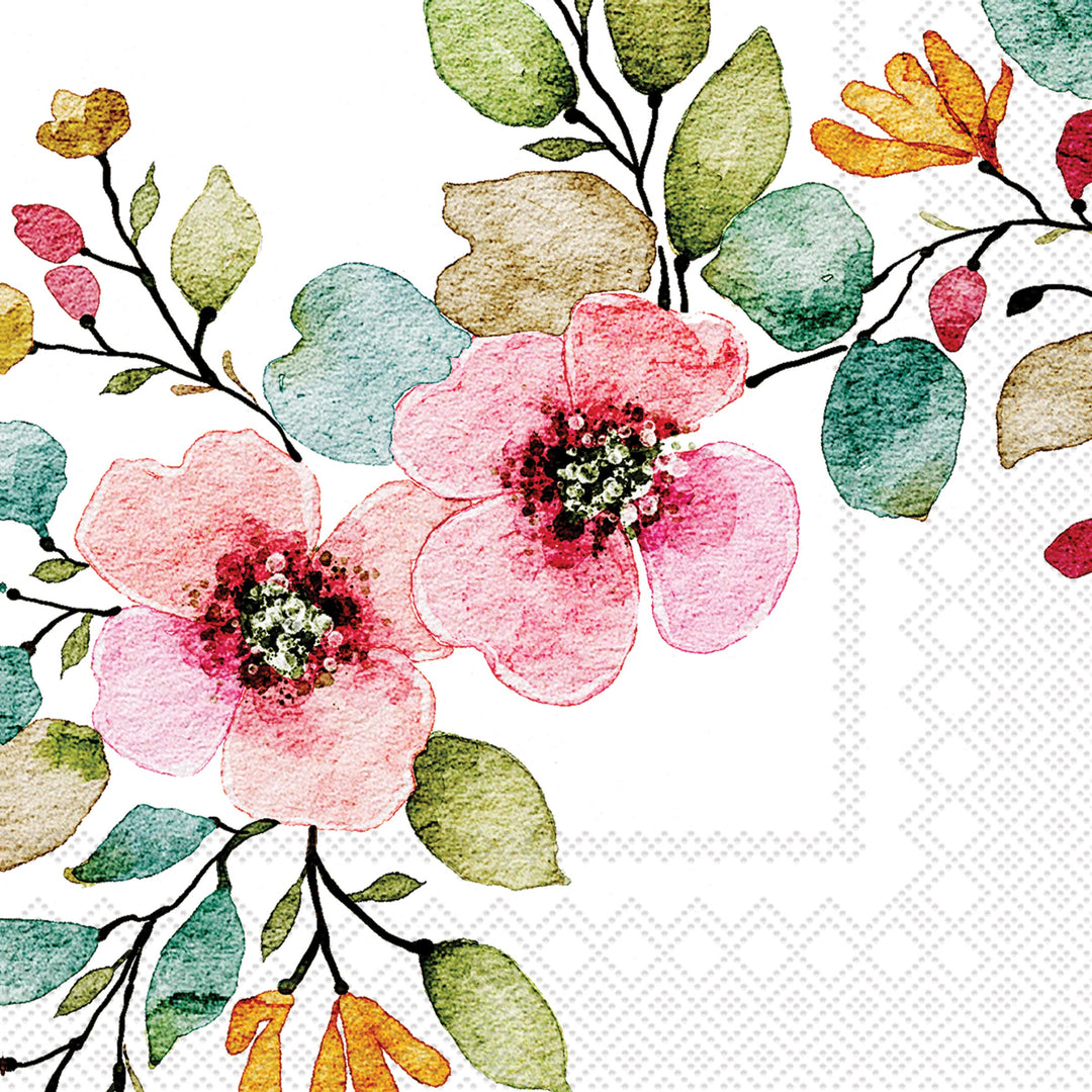 Radiant Petals Cocktail Napkin