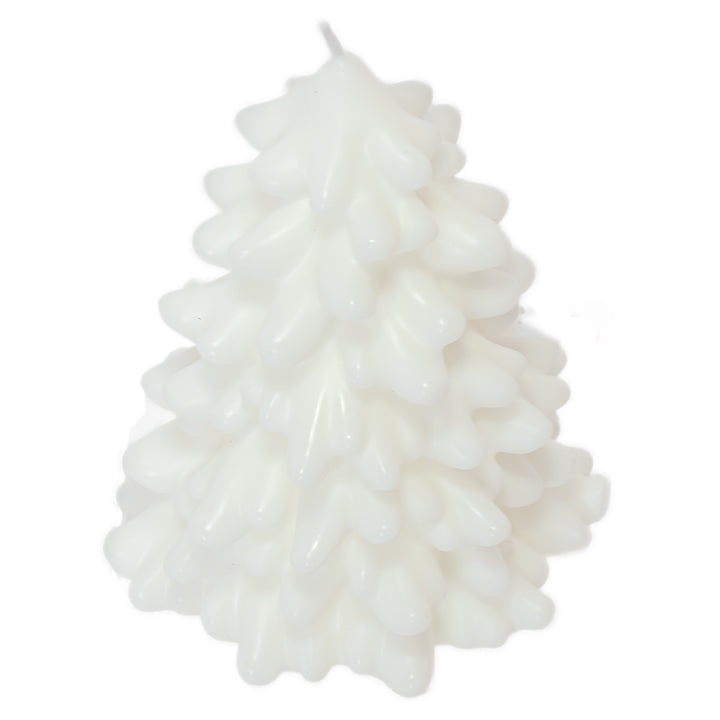 Green Spruce Tree Candle Small
