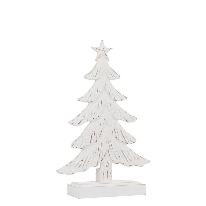 Weathered Winter White Trees (Set of 3)