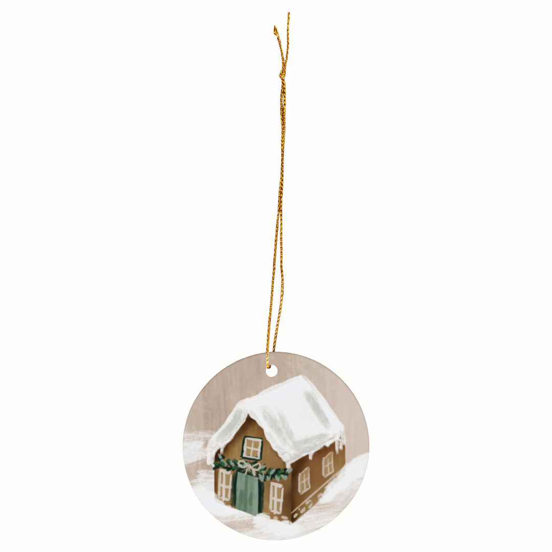 Gilded House Ornament
