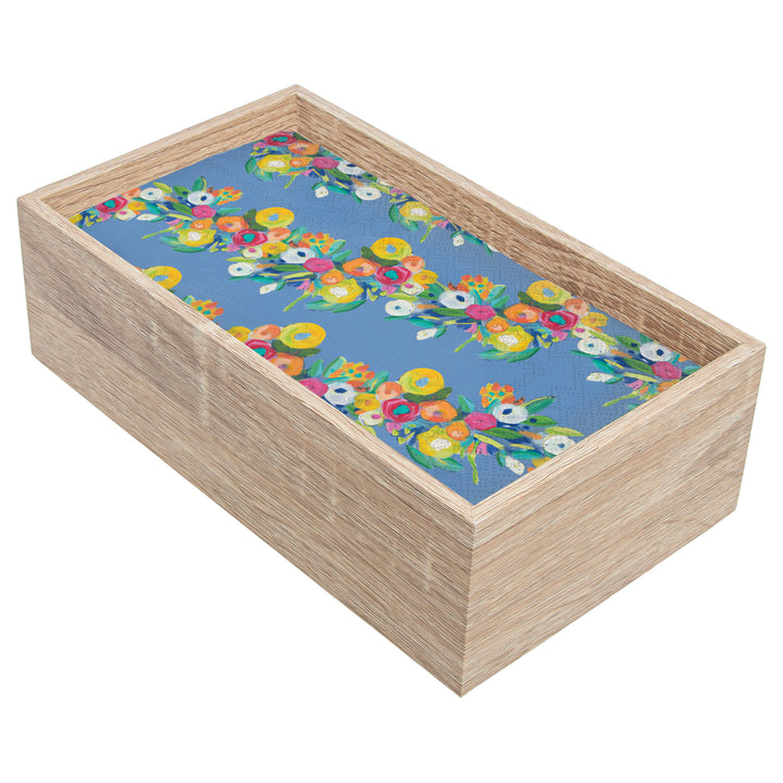 Natural Wood Grain Guest Caddy