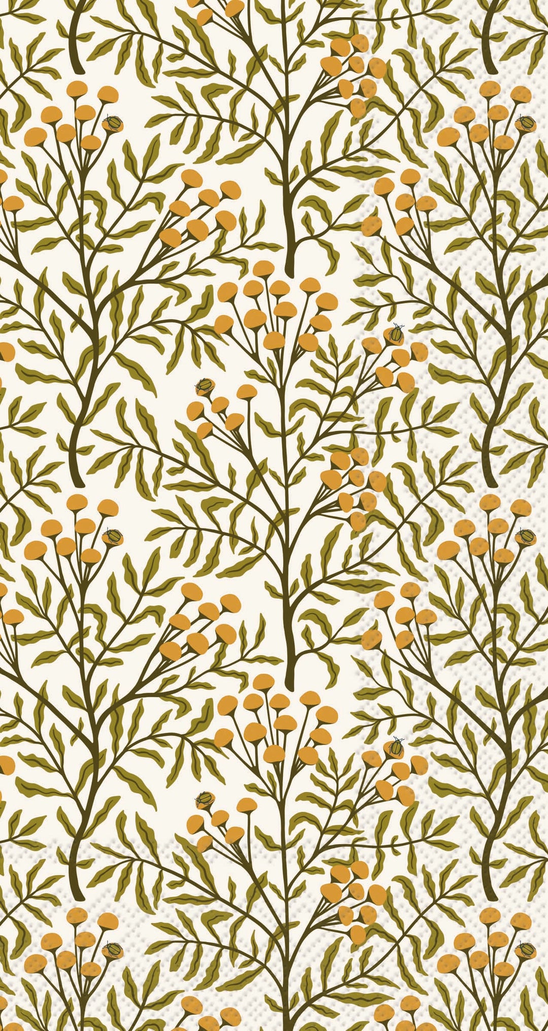Autumn Acorn Tansy Guest Towel
