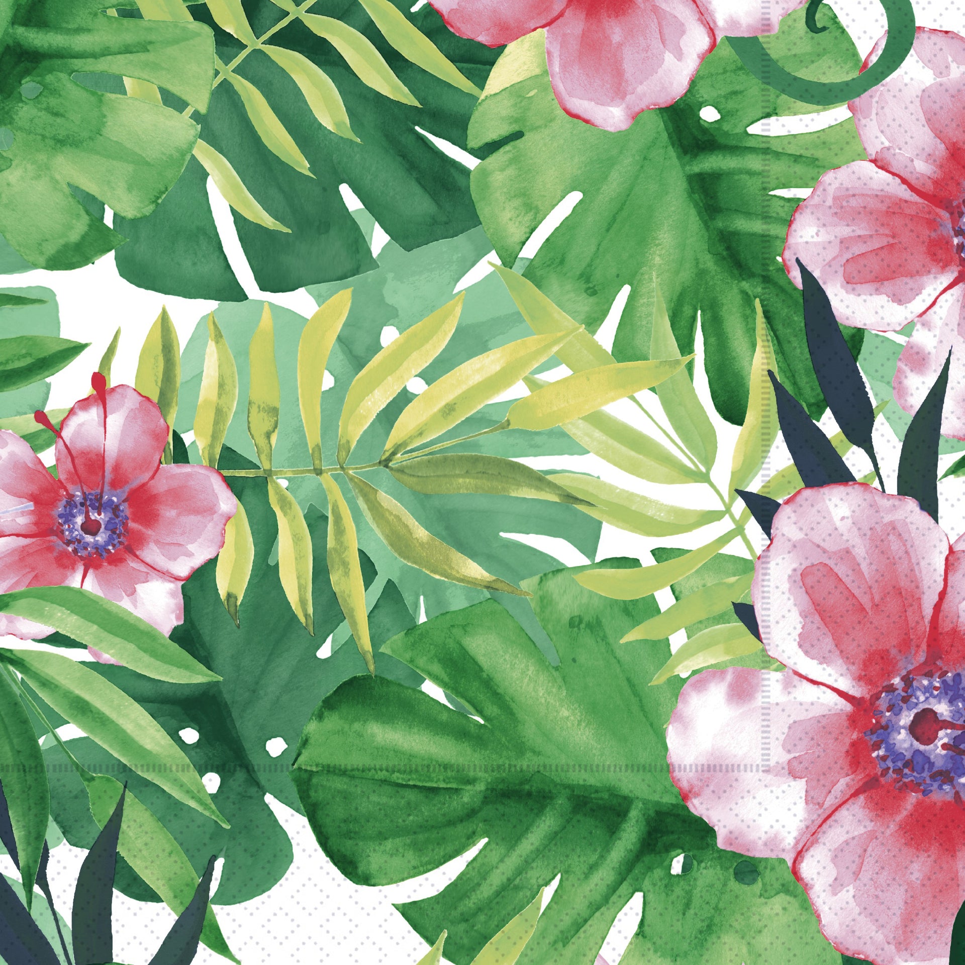 Tranquil Tropics Cocktail Napkin