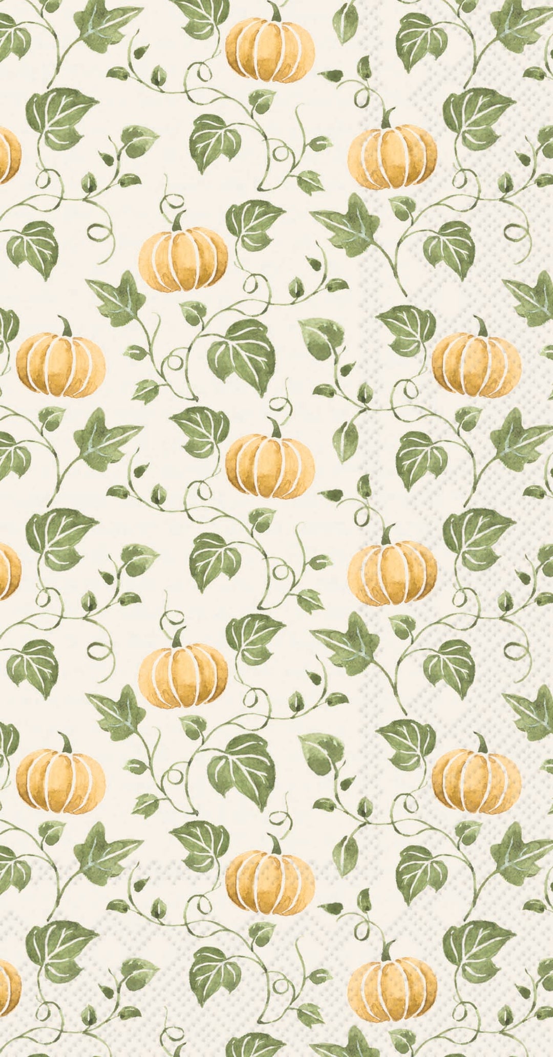 Simple Pumpkin Yellow Guest Towel