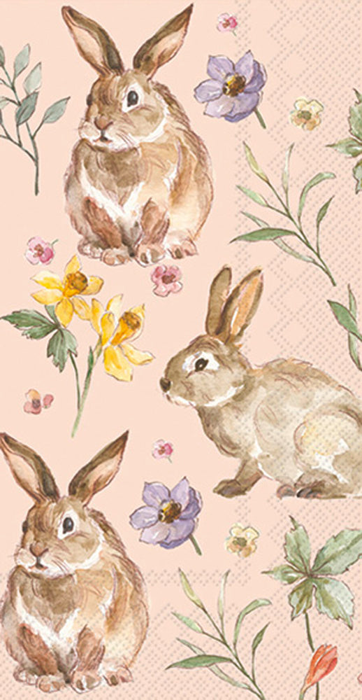 Soft Easter Bunnies Guest Towel