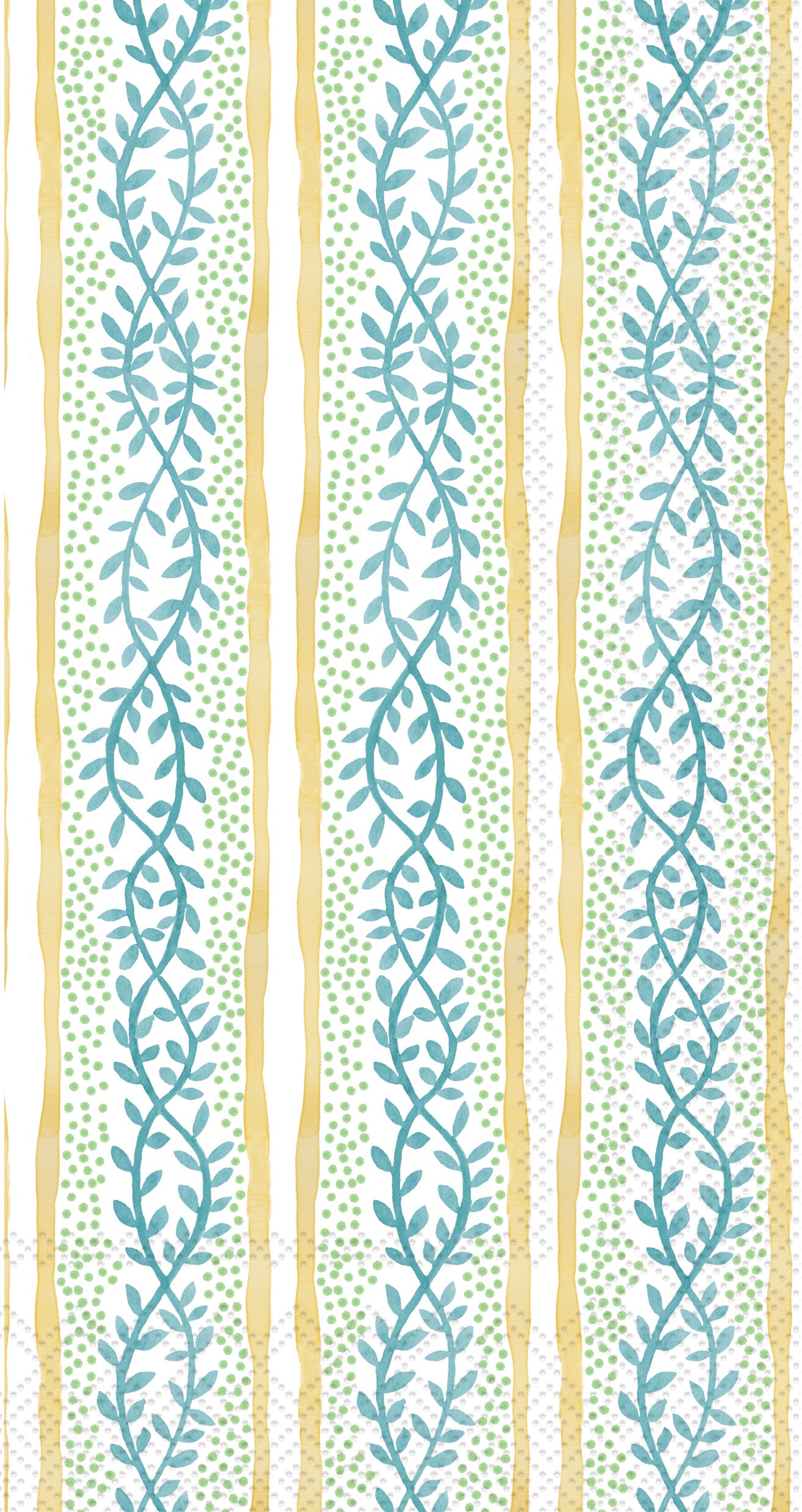 Azure & Ivy Stripe Guest Towel