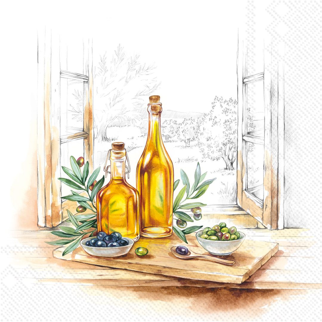 Olive Oil Lunch Napkin