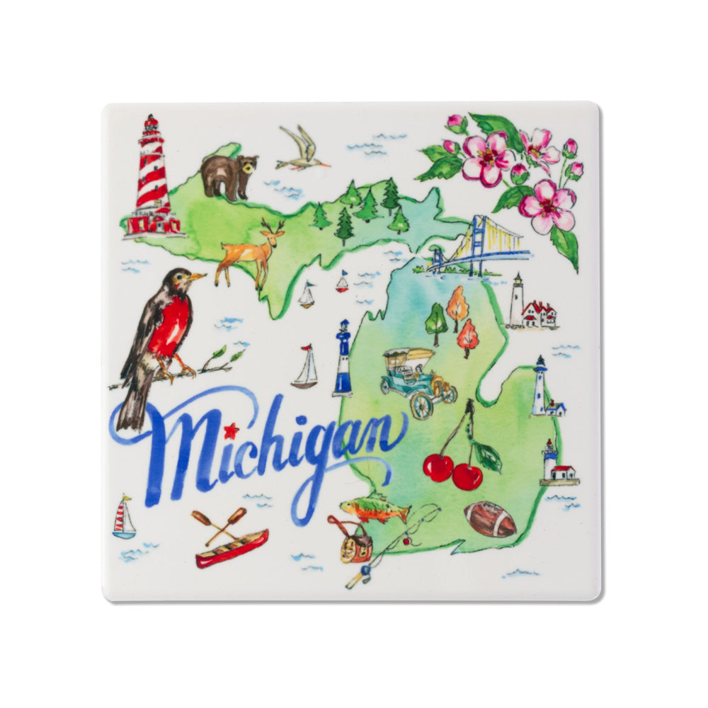 MI STATE COASTER