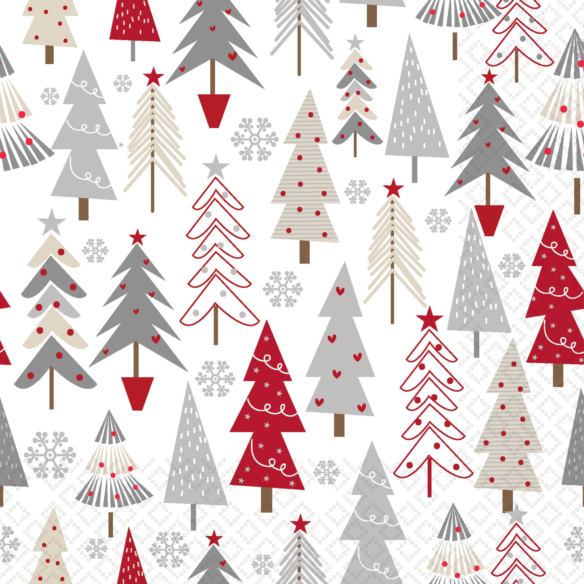 Trees All Over Lunch Napkin