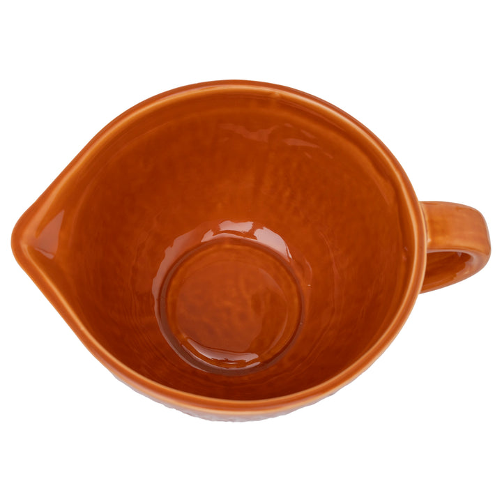Spicy Orange Leaf Embossed Mixing Bowl Large