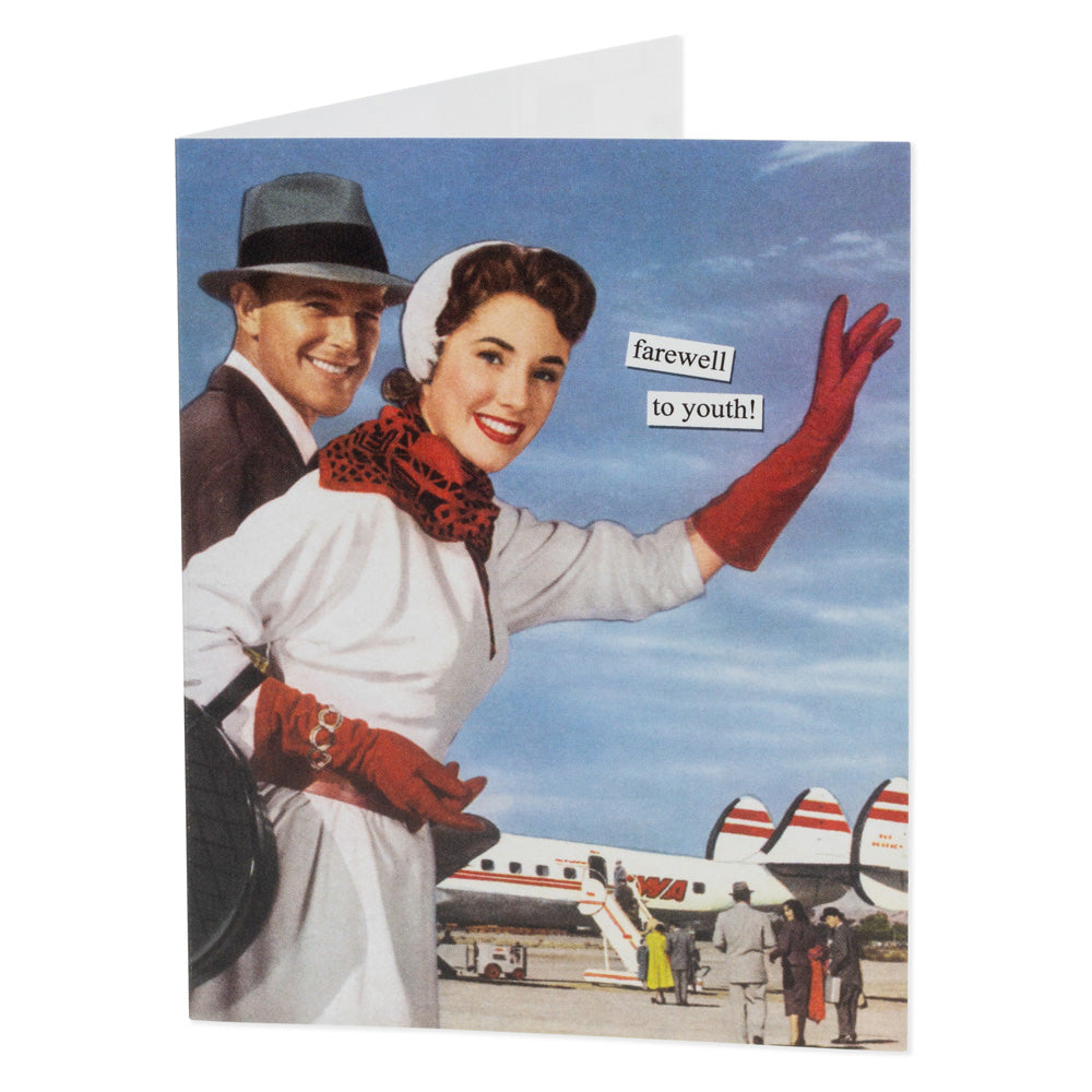 Anne Taintor Birthday Card Farewell