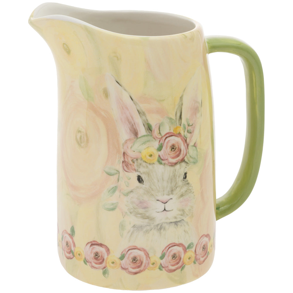 Bunny Flower Crown Pitcher