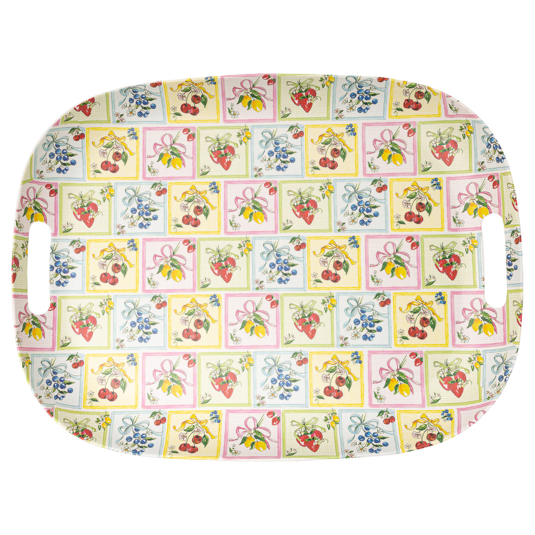 Fruit Medley Melamine Tray