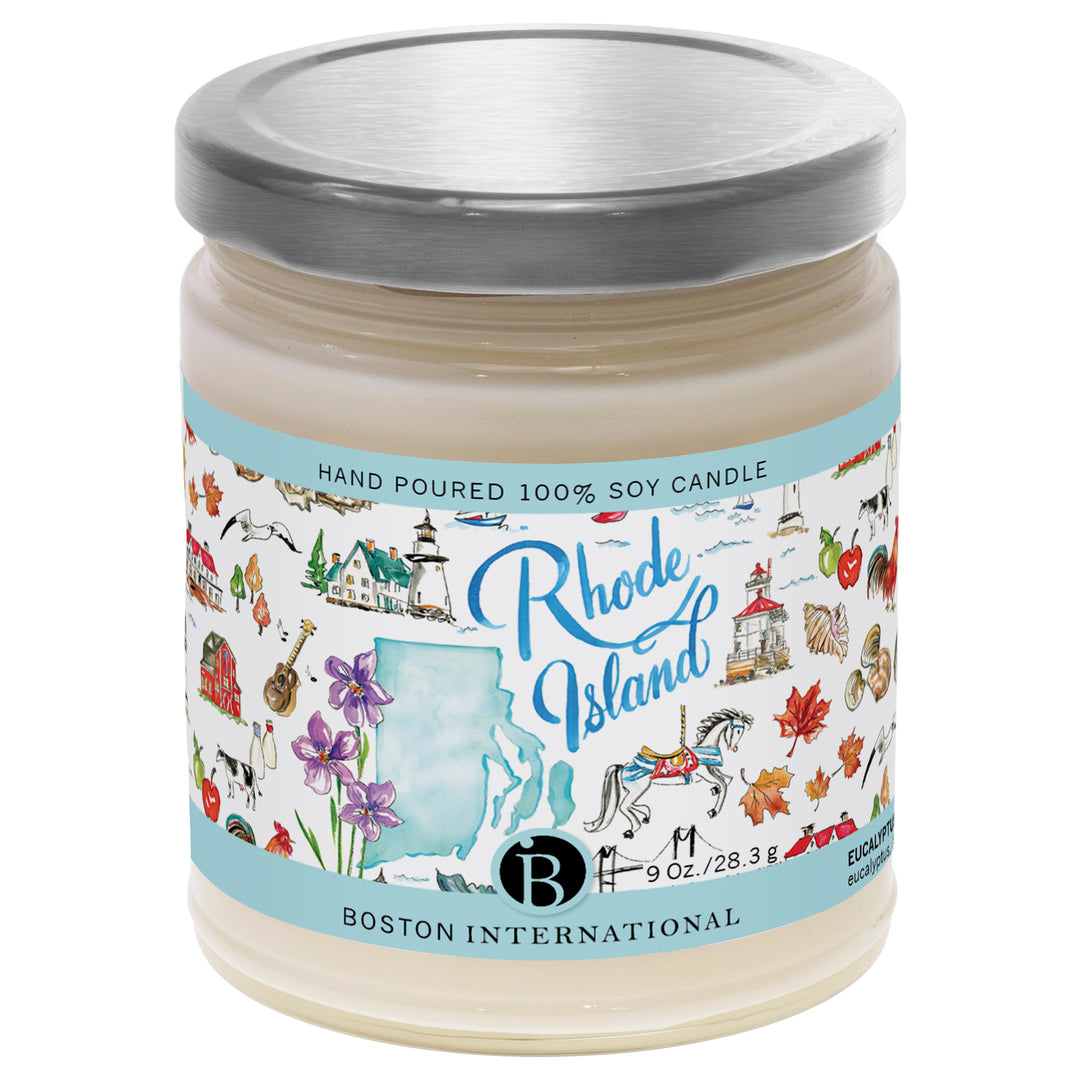 Rhode Island State Candle
