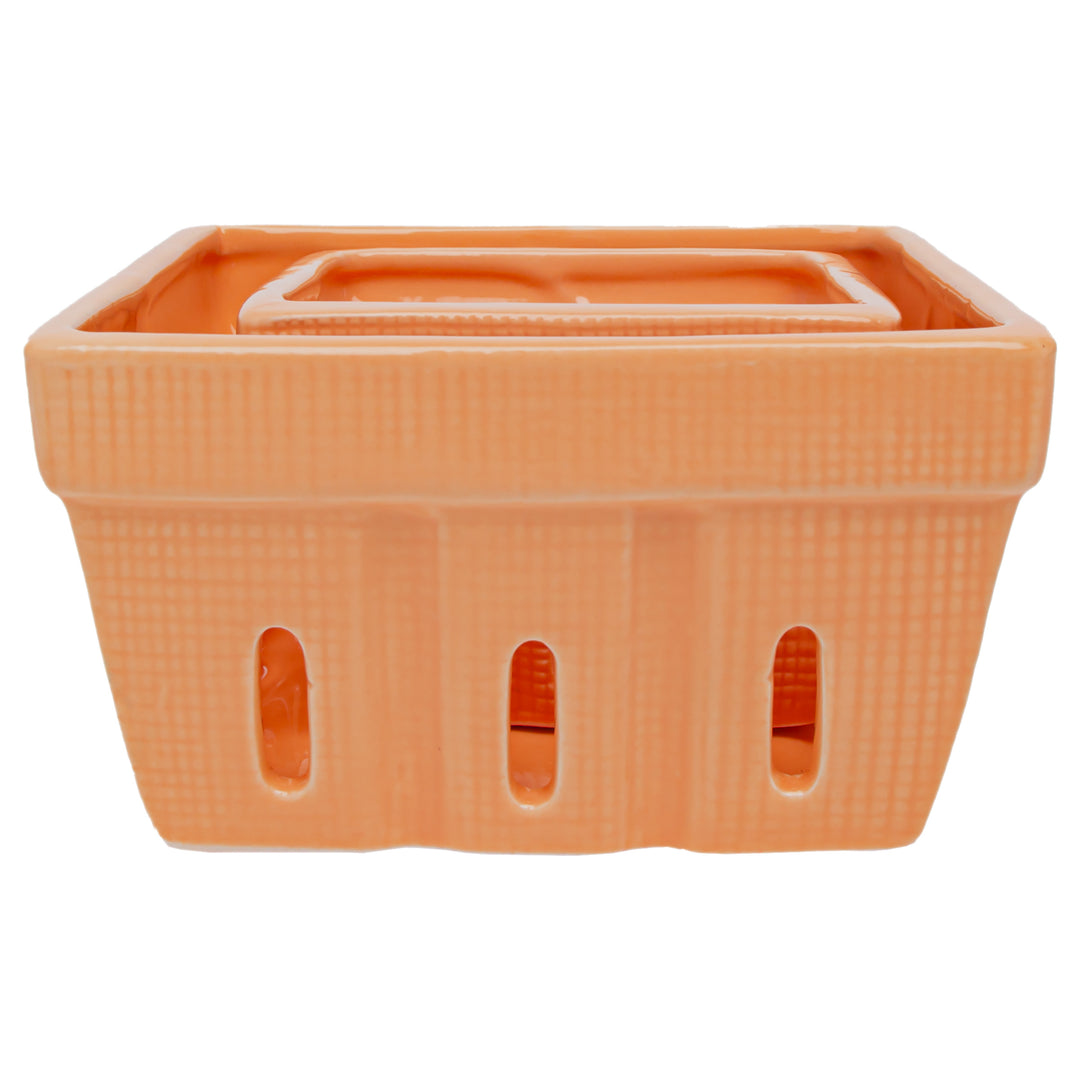 Peach Berry Bowls (Set of 2)