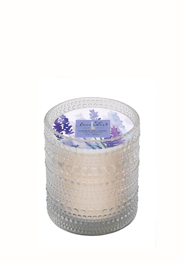 LAVENDER SOY CANDLE - 12 oz