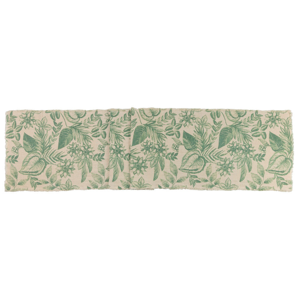 Sage Botanica Table Runner