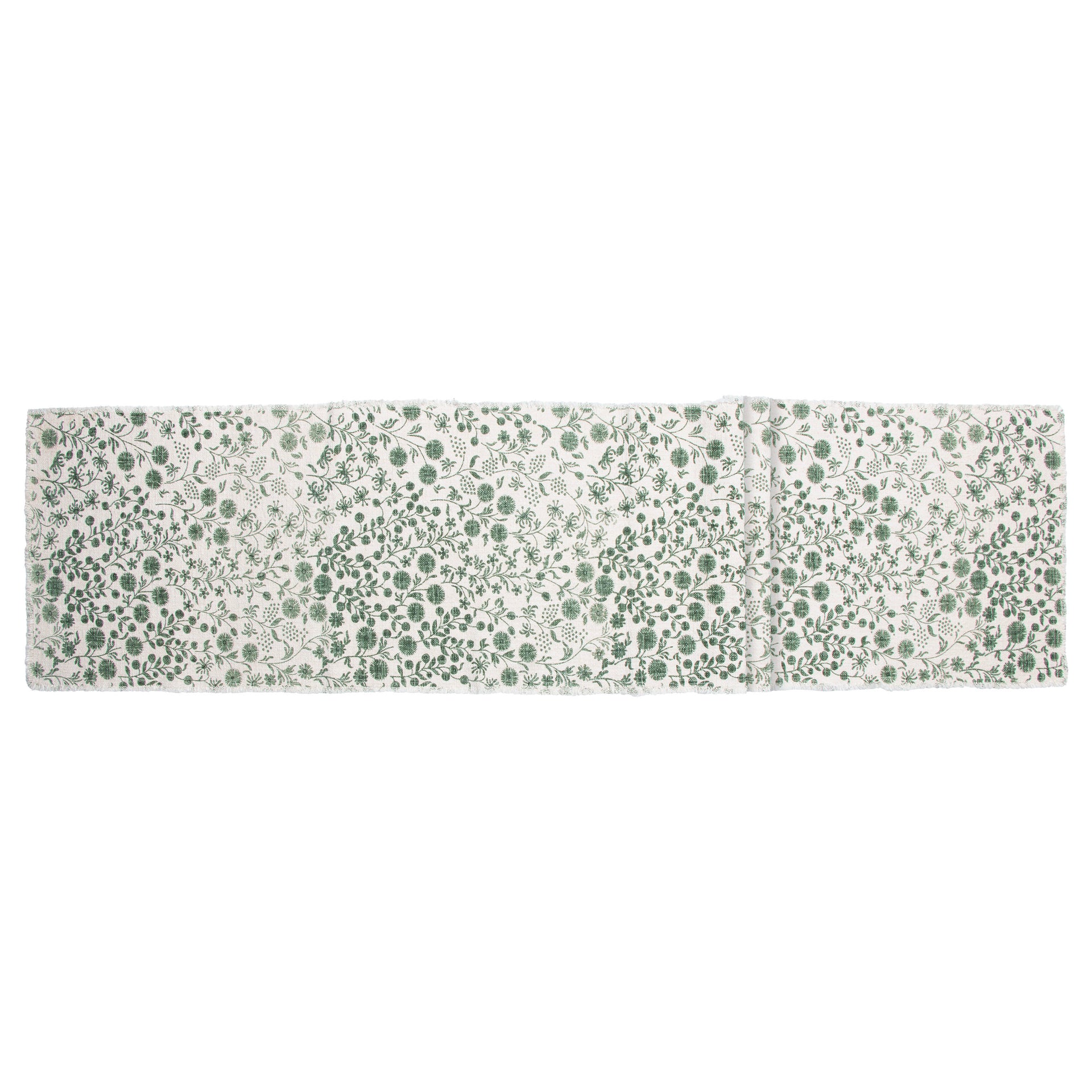 Sage Dandelions Table Runner