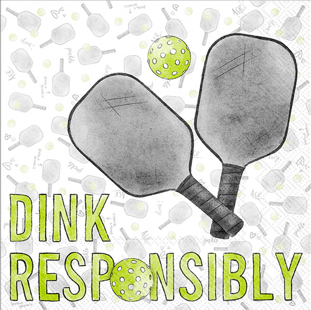 Dink Responsibly Cocktail Napkin