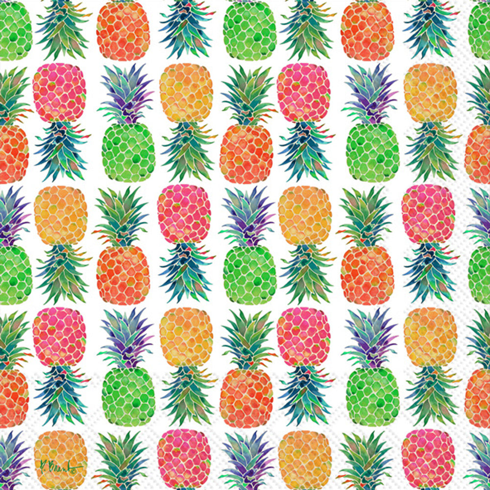 Tahiti Pineapple Repeat Cocktail Napkin