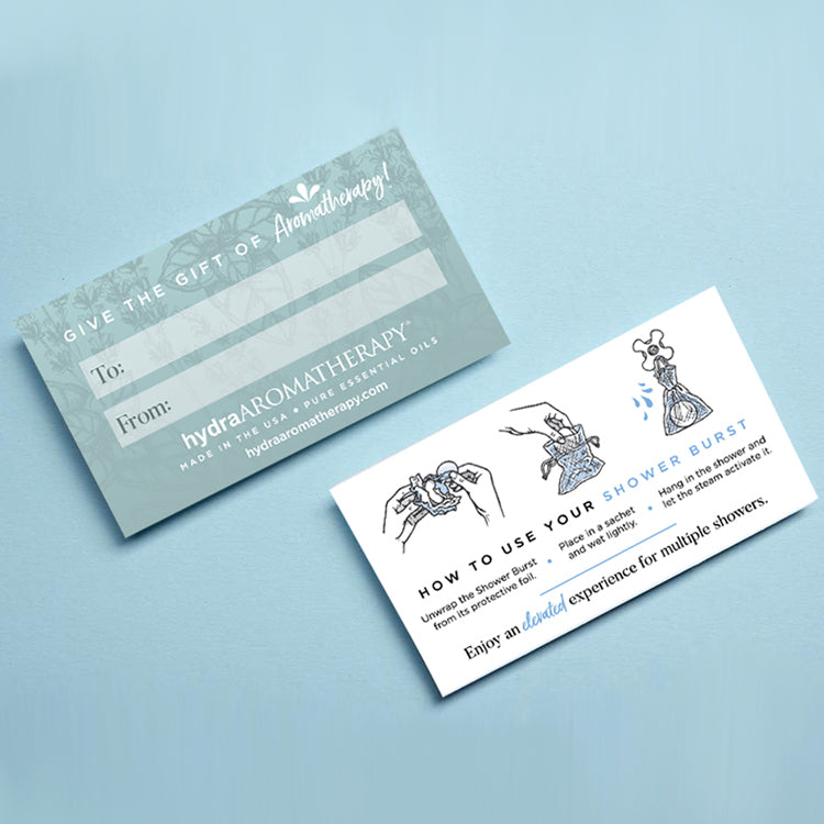Shower Burst® How-To Cards (25pk)