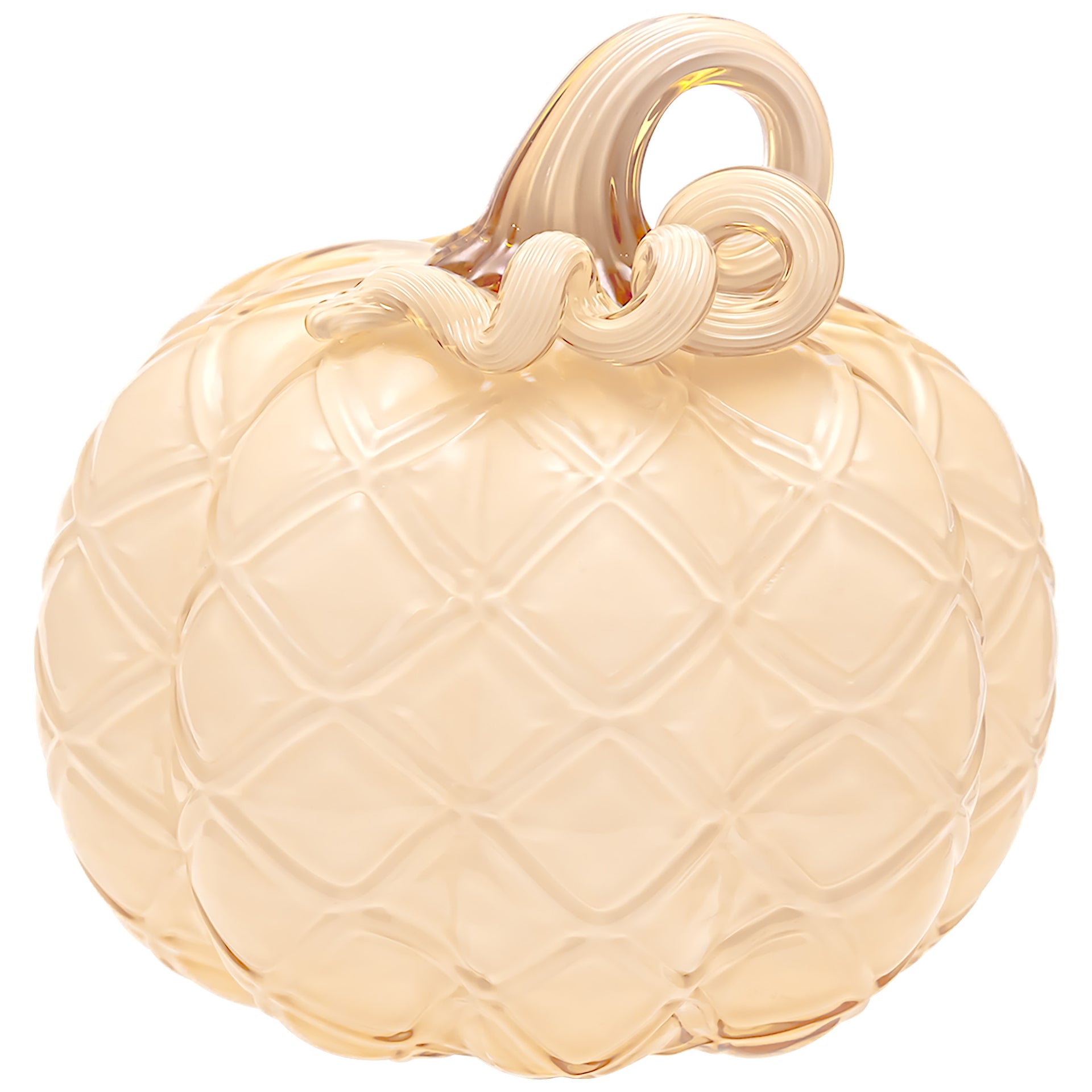 Butter Diamond Glass Pumpkin