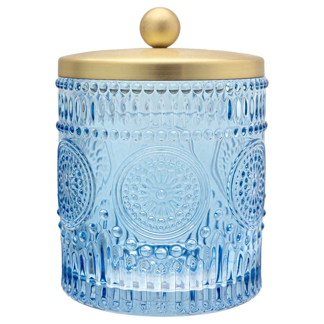 Sky Blue Codi Glass Canister