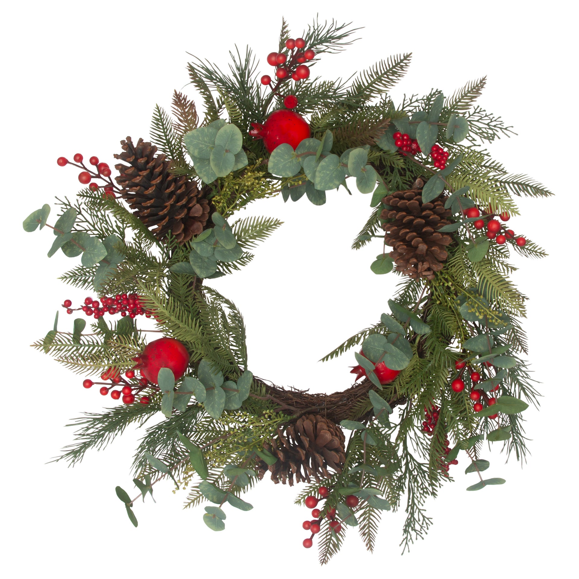 Winter Pomegrante Wreath
