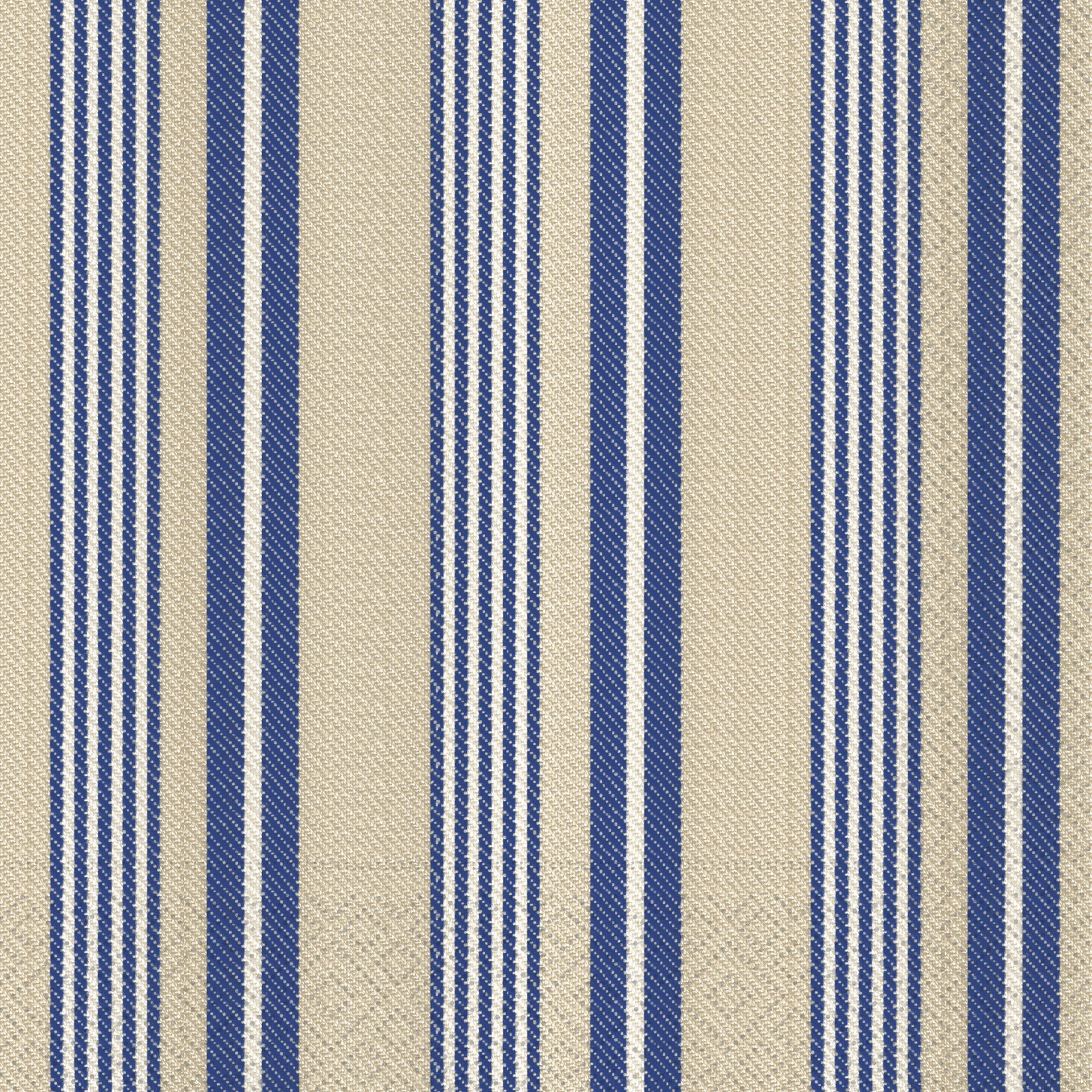 Ticking Stripes Lunch Napkin Indigo