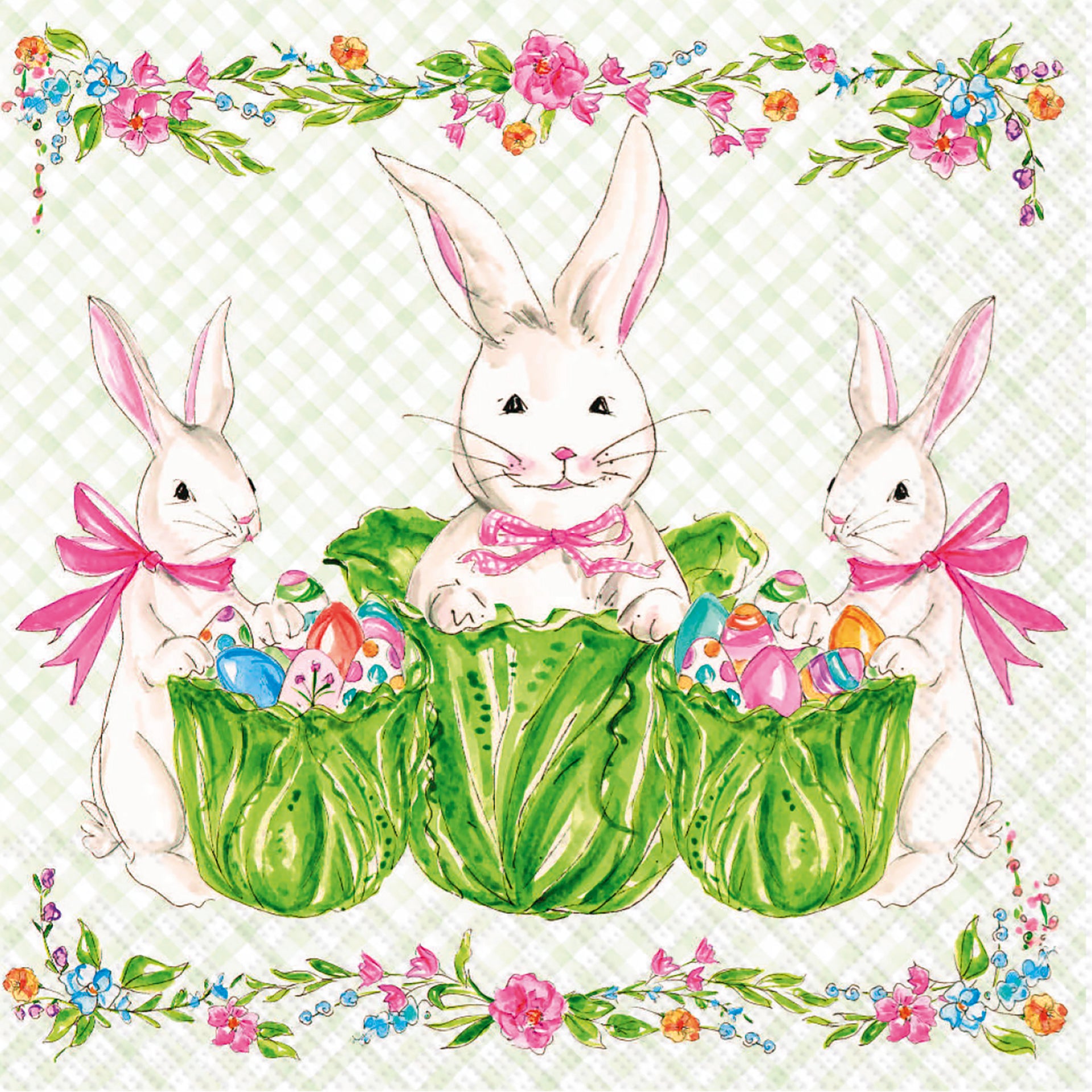 Floral Garden Party Lunch Napkin
