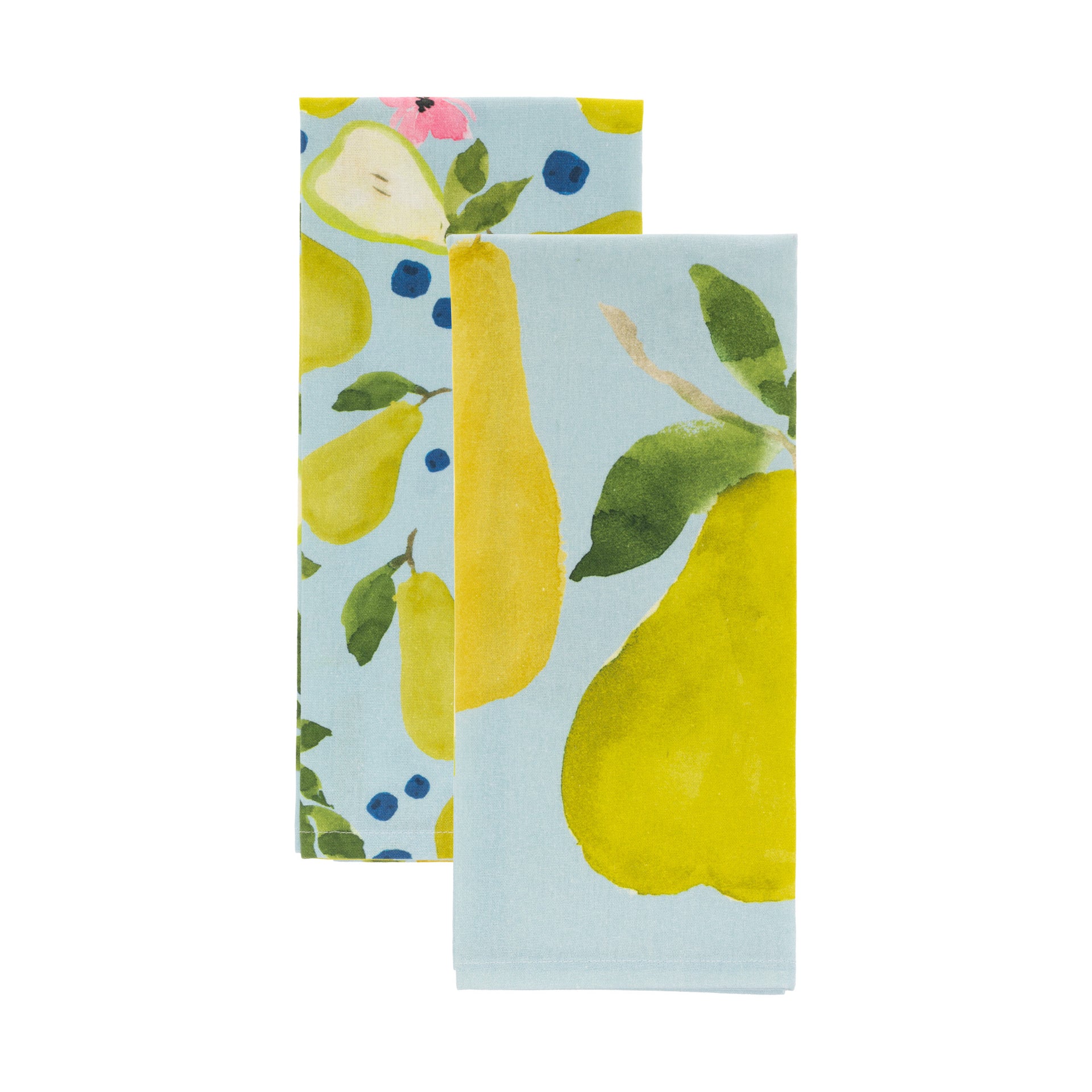 ANJOU PEAR TEA TOWELS S/2