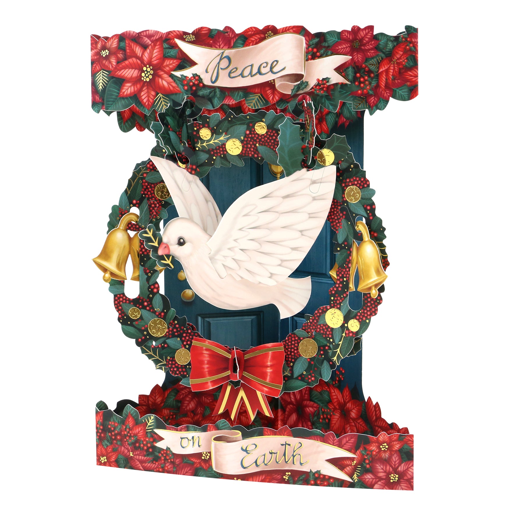 Peace On Earth Swing Card