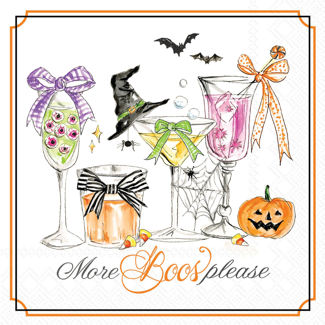 Boo-sy Cocktail Napkin