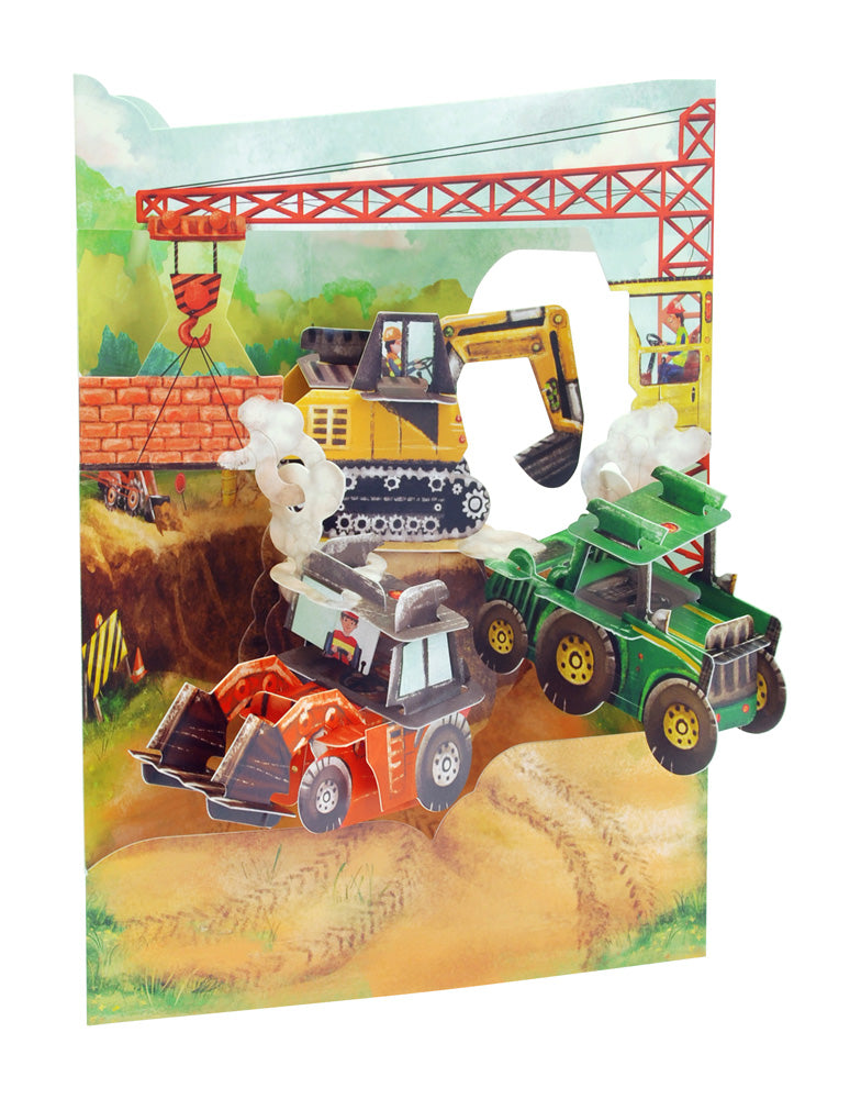 Display Cardtractors And Diggers