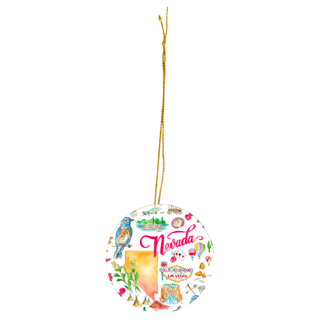 Nevada State Ornament