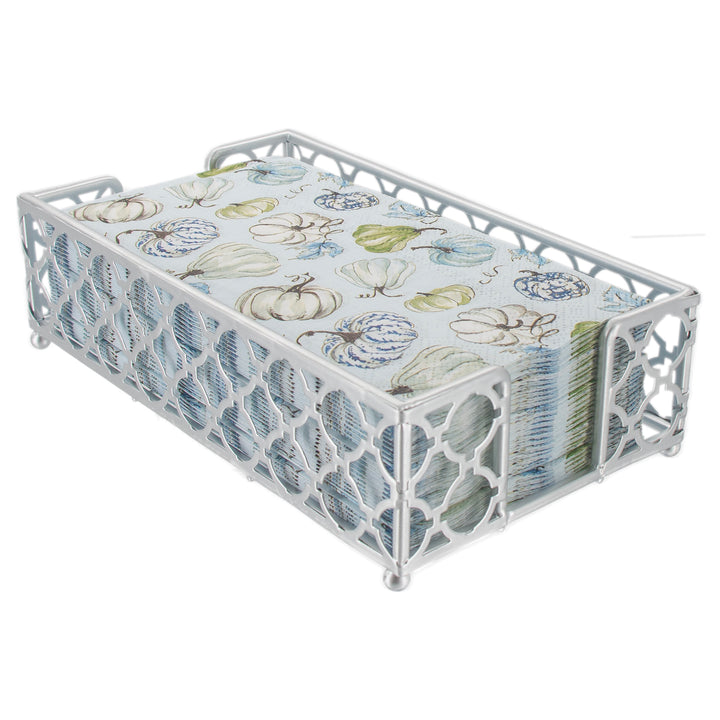 Trellis Guest Caddy Silver