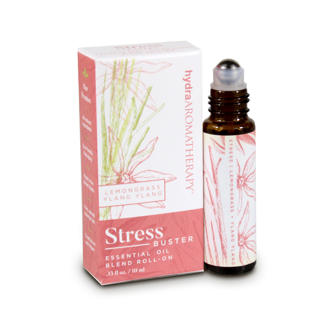 Essential Oil Roll-On in Stress Buster