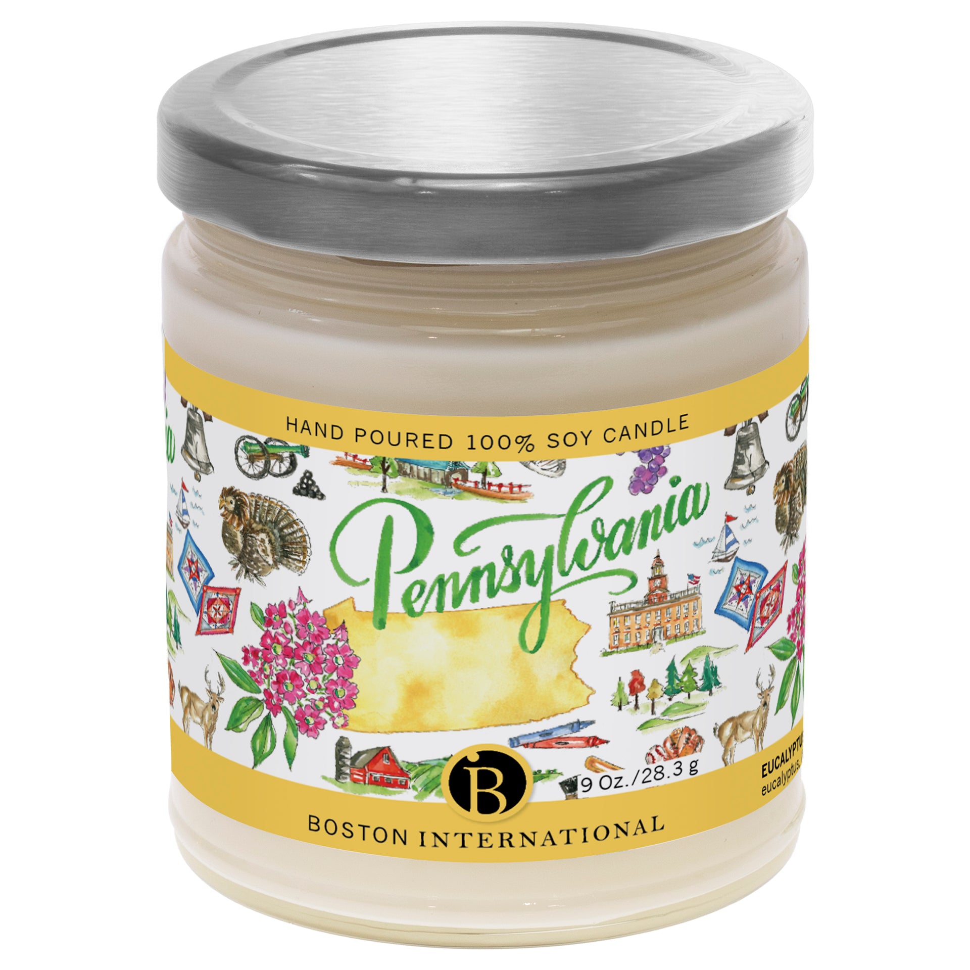 Pennsylvania State Candle