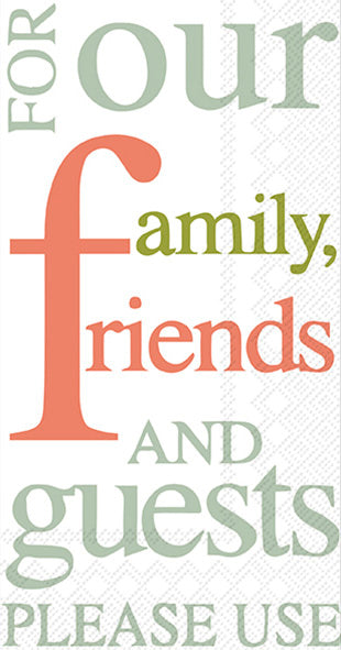 Please Use Guest Towel Peach