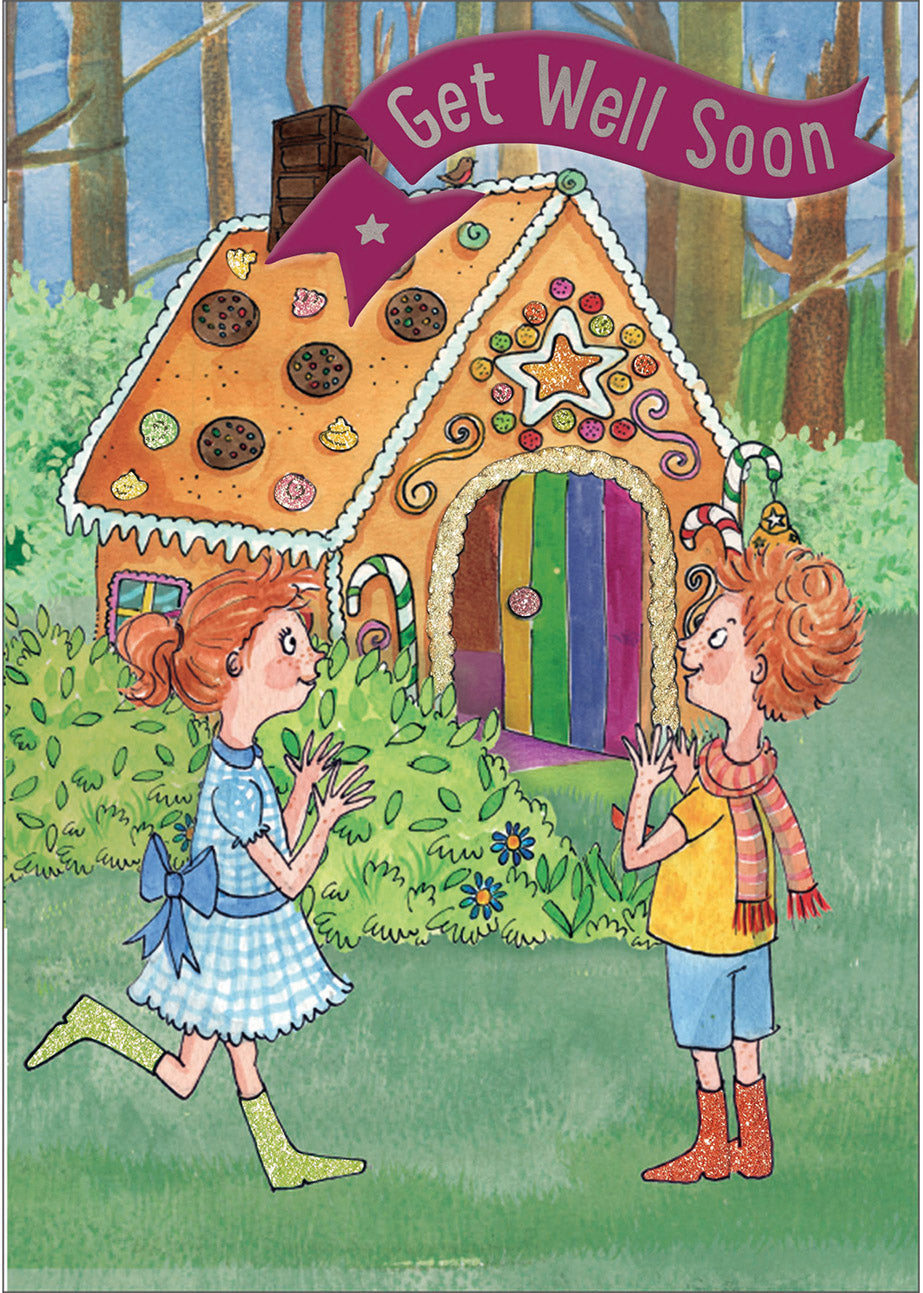 Hansel & Gretel Get Well Card