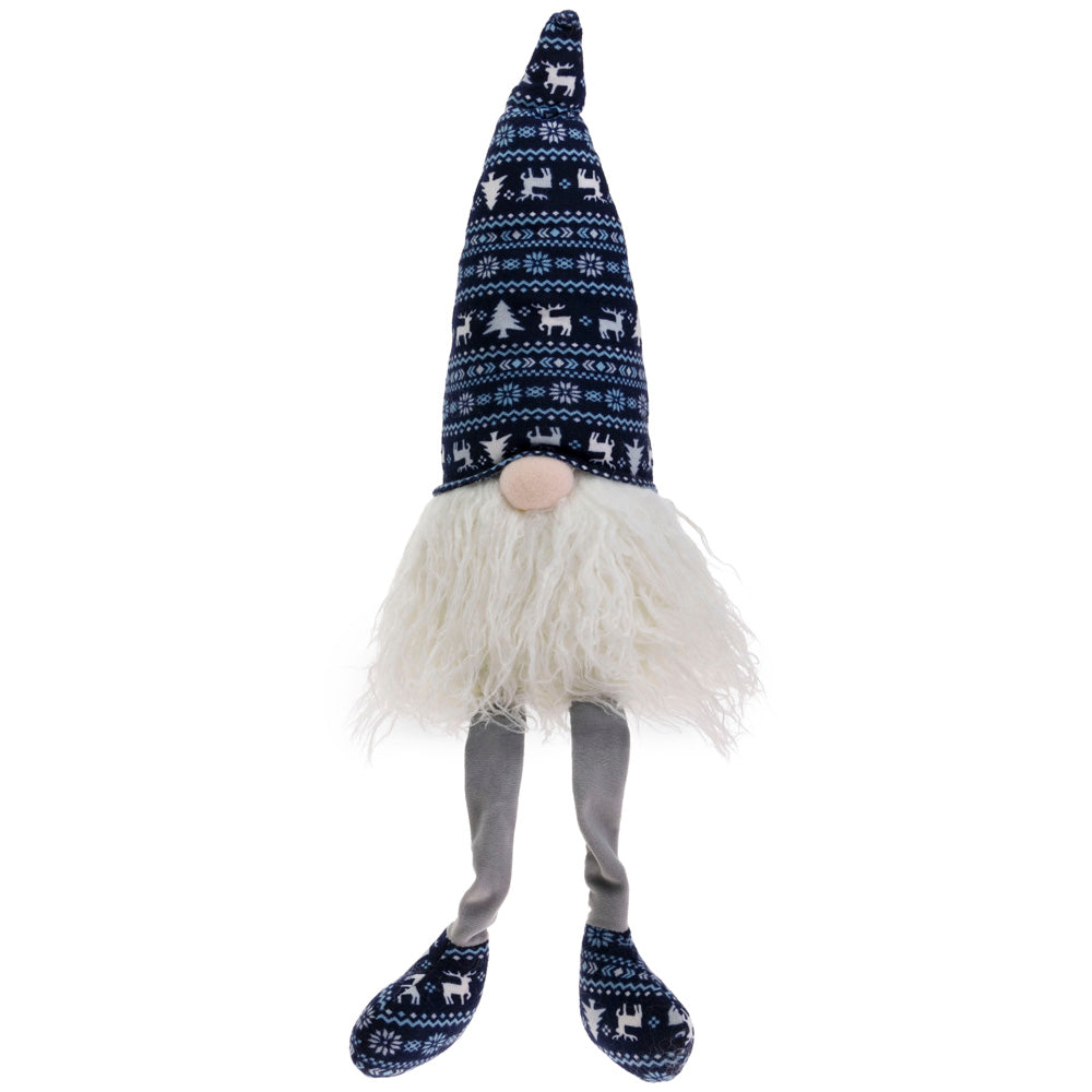 EINAR SNAELAND GNOME W DANGLING LEGS blue gray