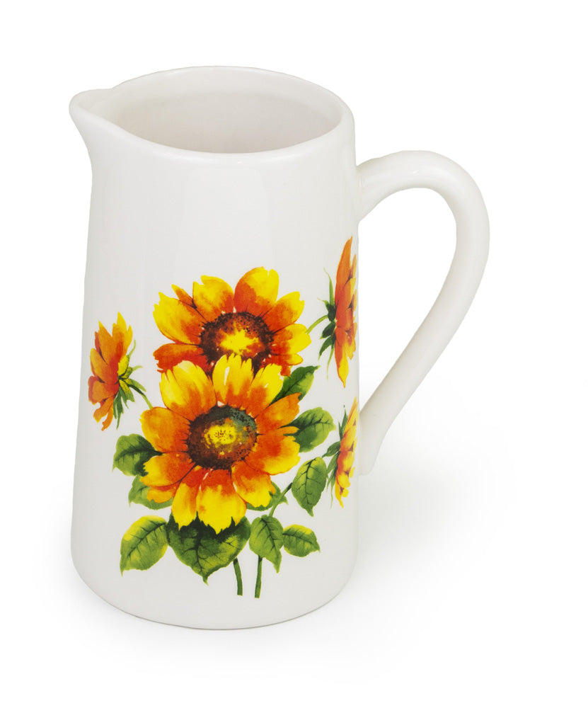 Colourful Sunflowers Pitcher