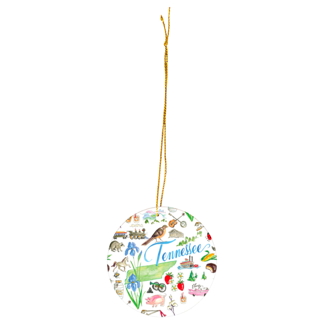 Tennessee State Ornament
