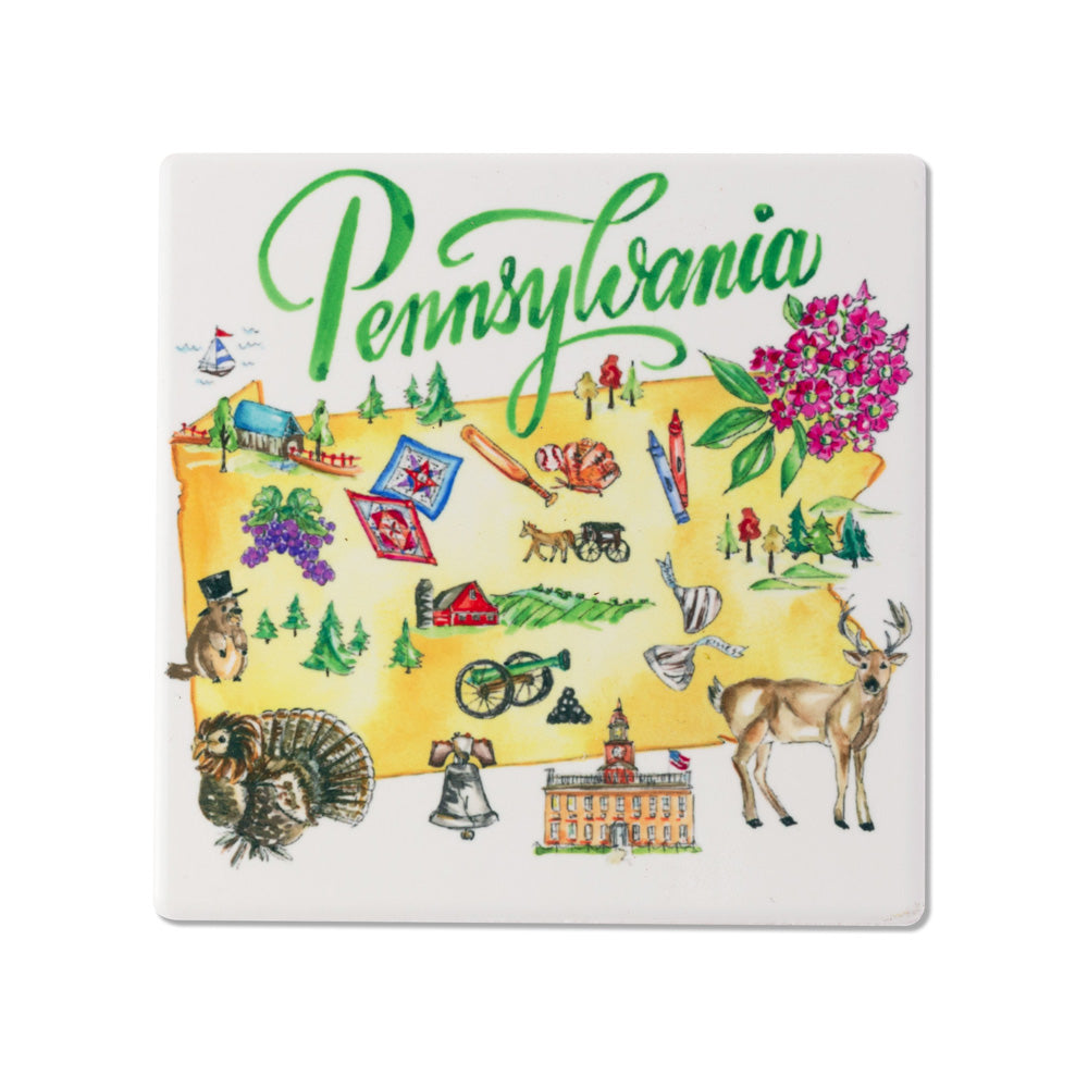 PA STATE COASTER