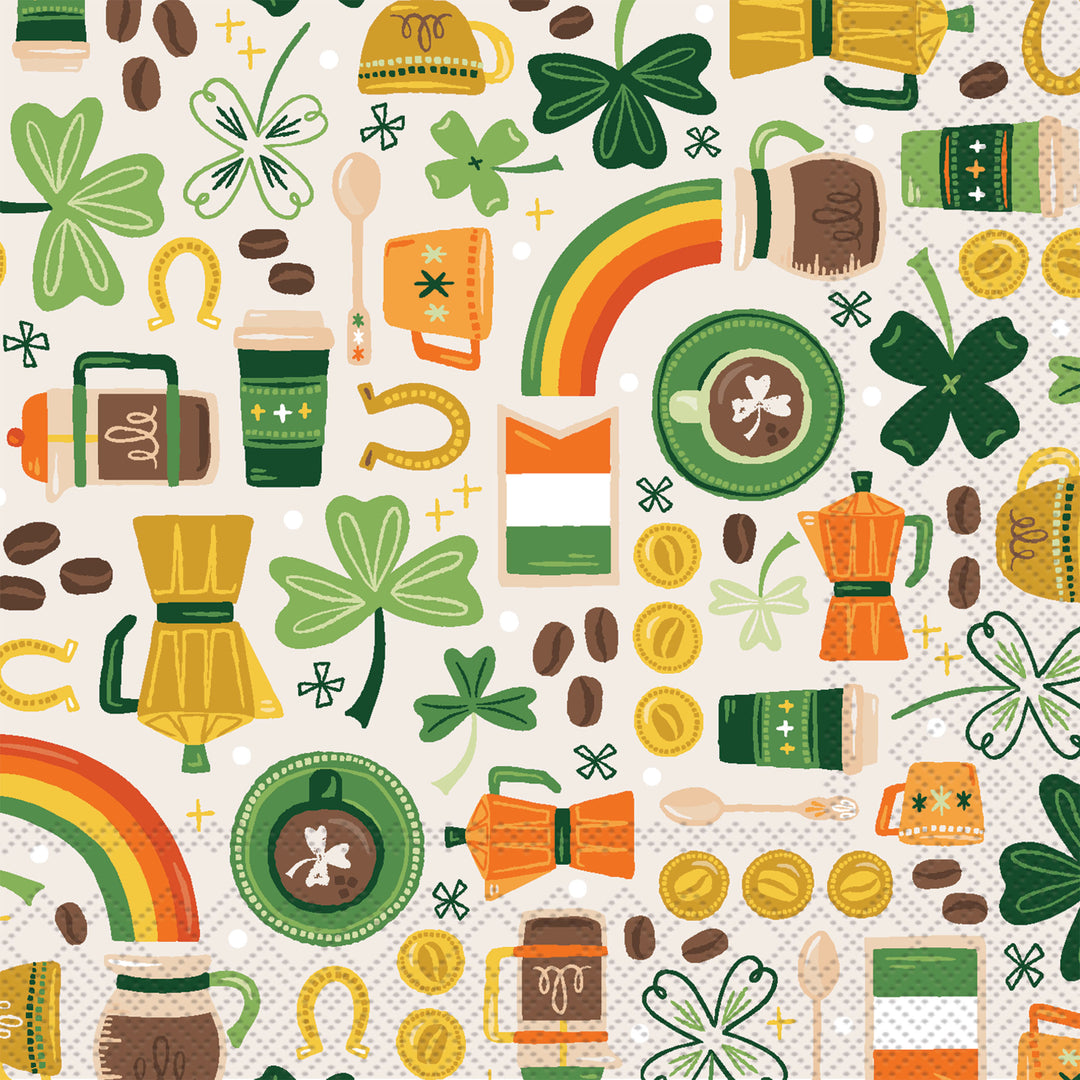 Irish Café Cocktail Napkin